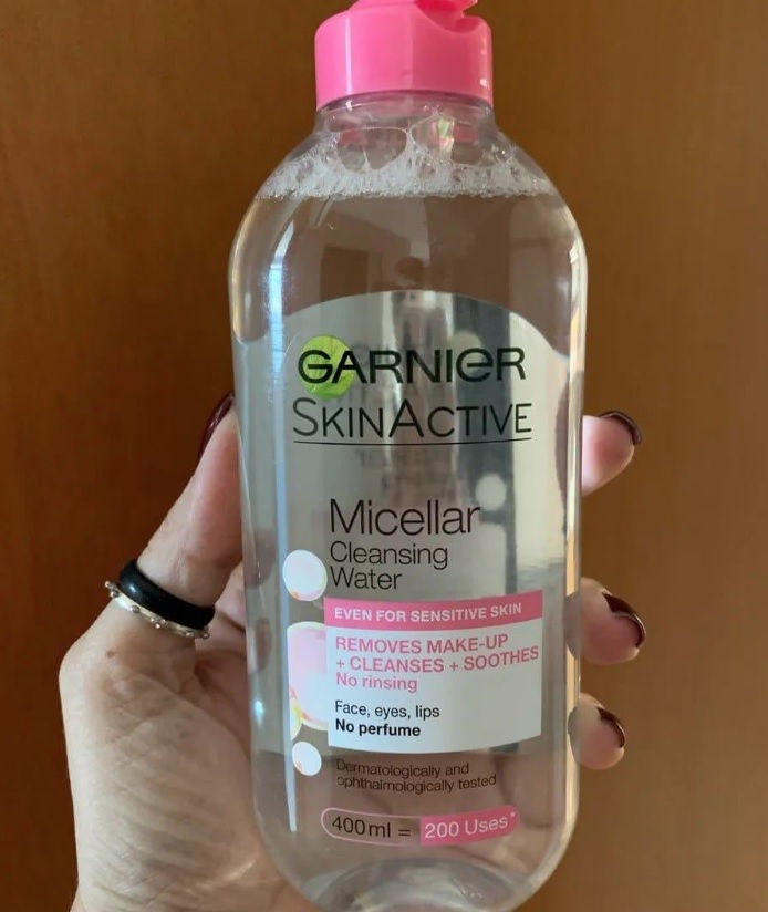 Água Micelar Garnier SkinActive Tudo em 1, 400ml