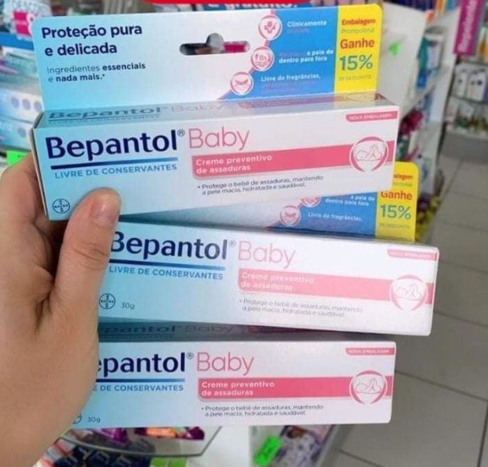 Bepantol Baby Creme Preventivo de Assaduras Para Bebês 30G