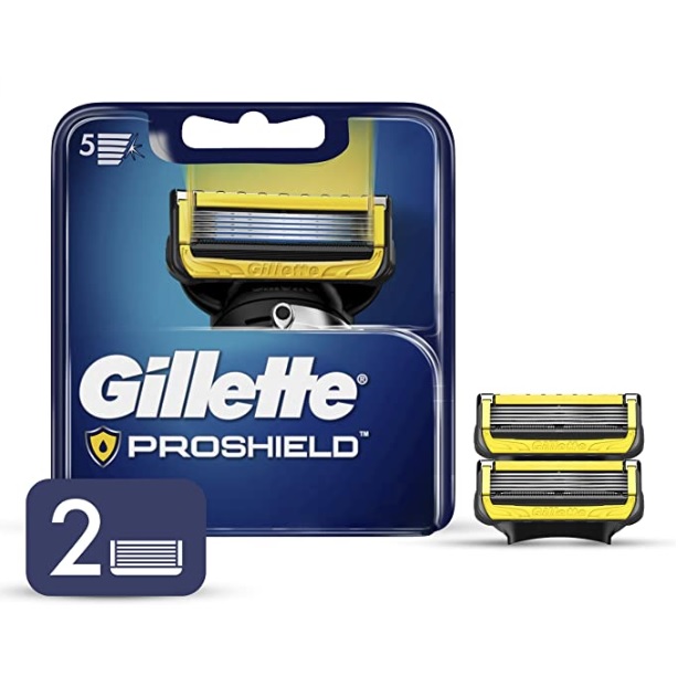 Carga para Aparelho de Barbear Gillette Fusion Proshield 2 unidades