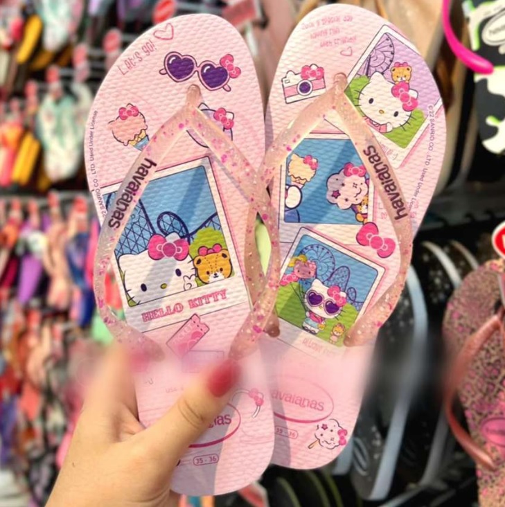 Chinelo Hello Kitty, Havaianas, Feminino