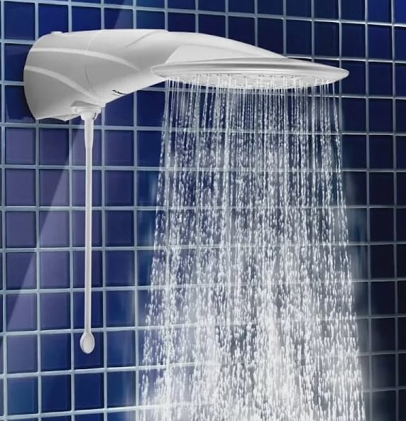 Ducha Advanced Turbo Multitemperaturas 220V 6400W, Lorenzetti, 7510525, Branco, Pequeno