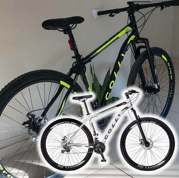 Colli Bike, Bicicleta Athena Aro 29 Freios a Disco Dianteiro e Traseiro, 36 Raias, 21 Marchas, Suspensão Dianteira