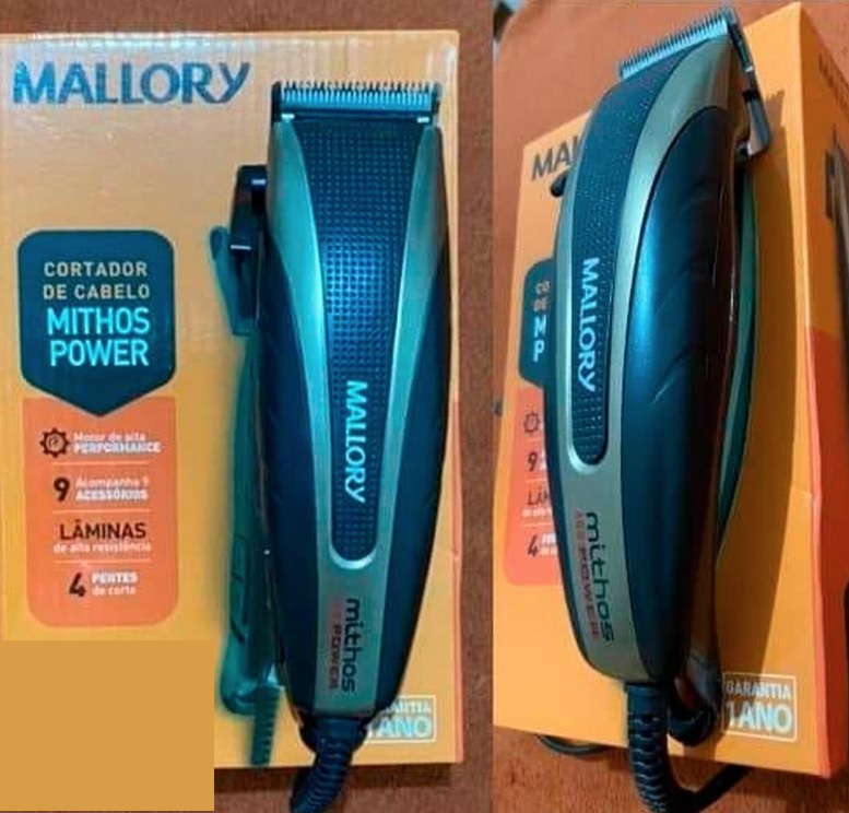 Cortador de Cabelo Mallory Mithos Power – 110V