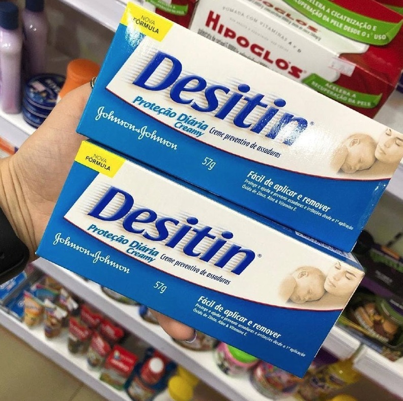 Creme Preventivo de Assaduras Creamy Aloe Desitin 57g