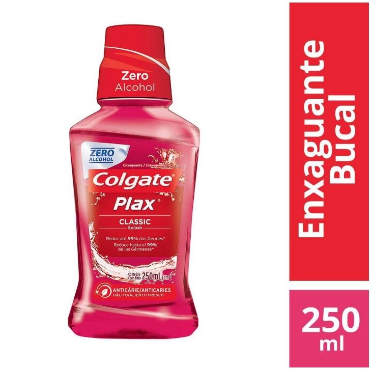Enxaguante Bucal Colgate Plax Classic 250ml
