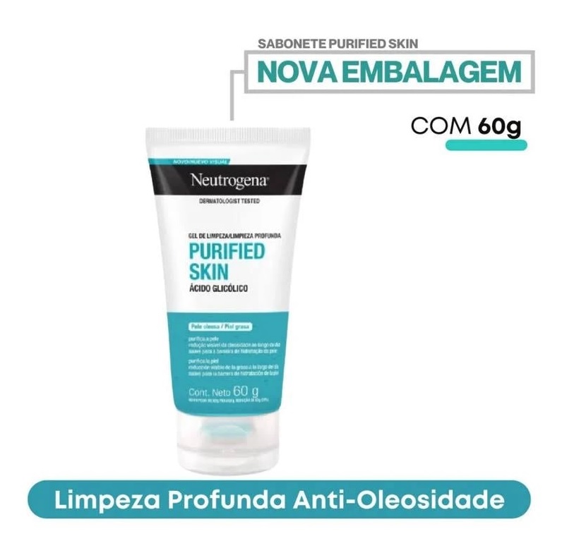 Gel de Limpeza Neutrogena Purified Skin 60g