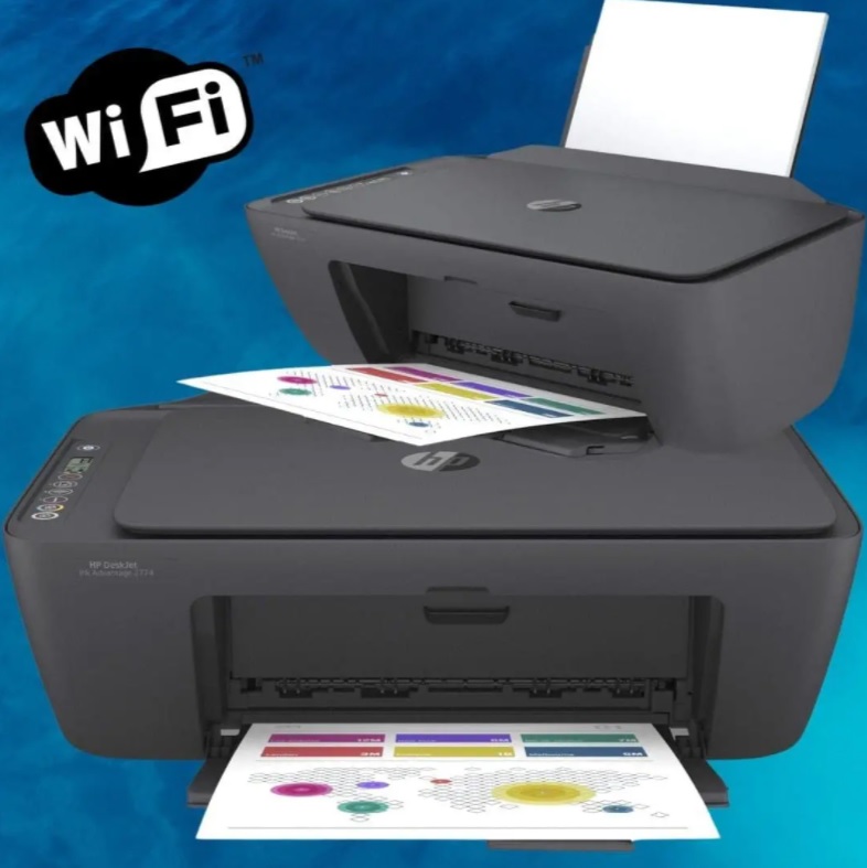Impressora multifuncional HP DeskJet Ink Advantage 2874 (6W7G2A#AK4) – Impressora, Copiadora e Scanner
