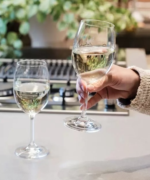 Jogo de Taças para Vinho de Cristal 350ml 6 Peças – Haus Sense