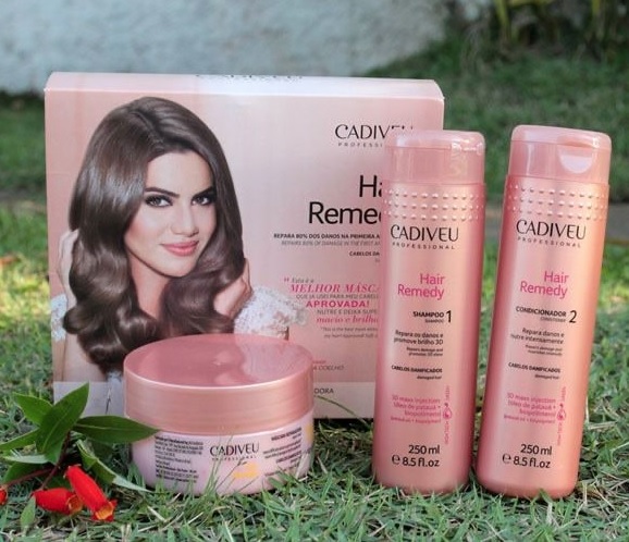 Kit Cadiveu Professional Hair Remedy Reparador (3 Produtos)