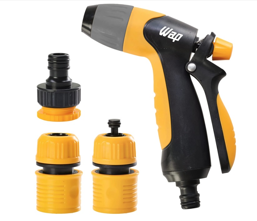 Kit Irrigação Regulável com Aquastop e Trava de Fluxo Contínuo para Mangueira 1/2″ WAP GKIR01