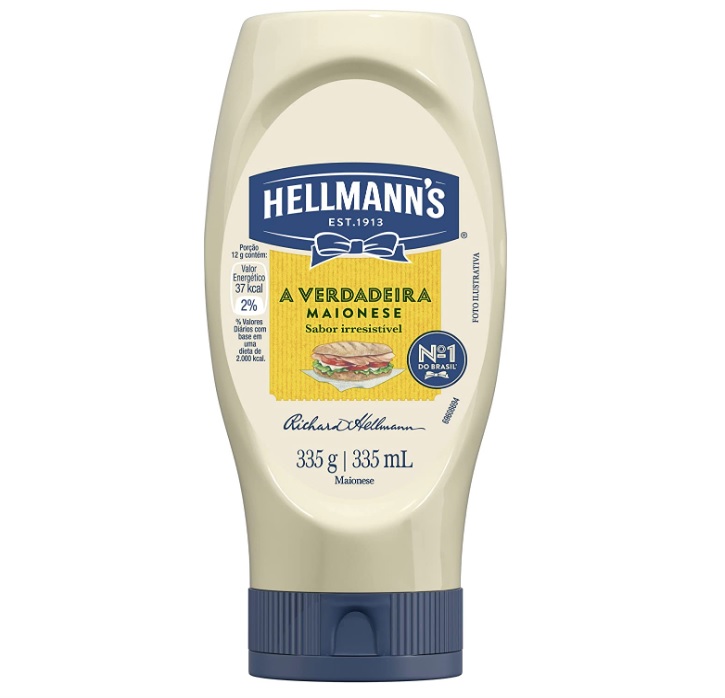 Maionese Hellmann’s Tradicional 335g