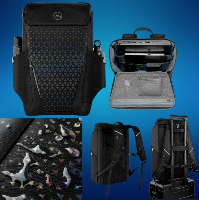 Mochila para Notebook Gamer Dell 15.6″ e 17.3″ Preto
