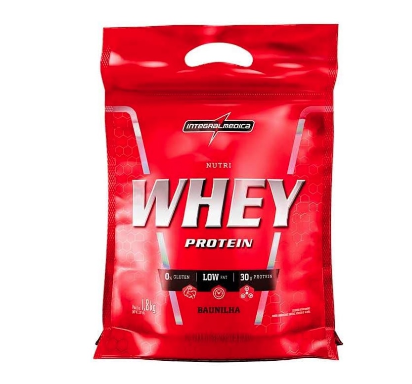 Nutri Whey Protein 907g Pouch Integralmedica – Baunilha