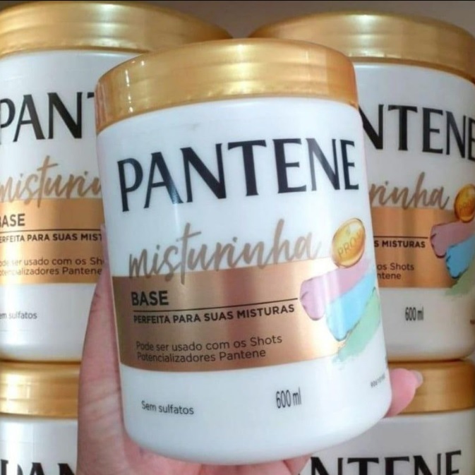 Pantene – Misturinha, Base para Misturas, Creme de Hidratação, sem Sulfatos, 600 ml