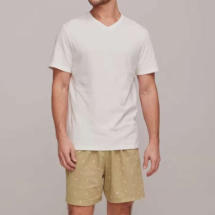 Pijama Curto Masculino Estampado – Hering
