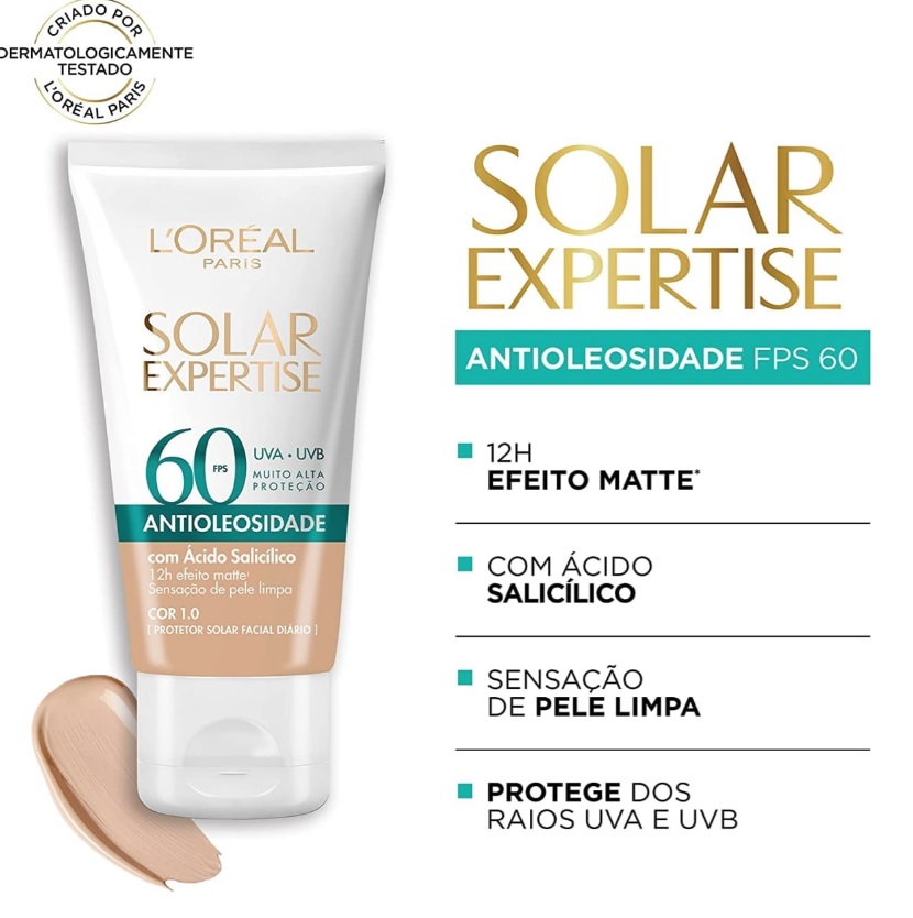 Protetor Solar Facial L Or Al Paris Solar Expertise Antioleosidade