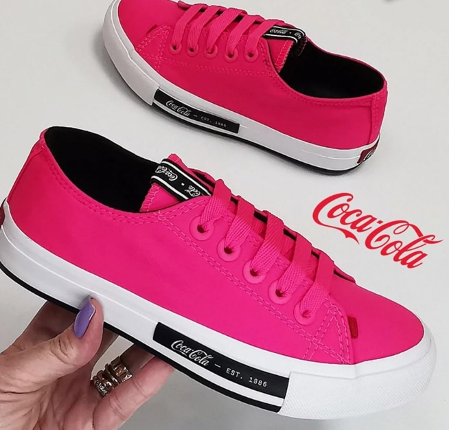 Tênis Daytona Neon, Coca-Cola Shoes, feminino (4 cores)