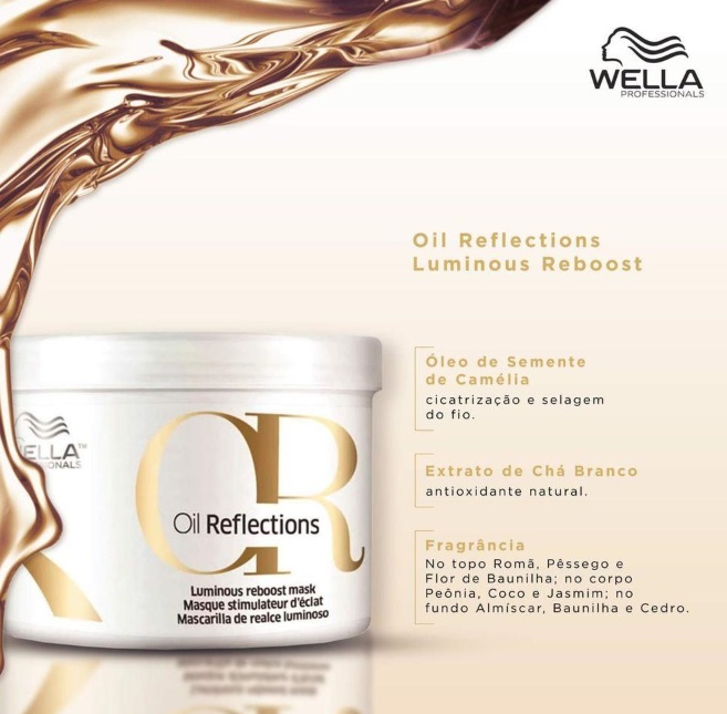 Wella Professionals Oil Reflections Luminous Reboost – Máscara Capilar 500ml