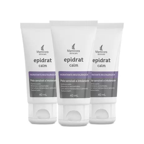 3 Hidratante Facial Epidrat Calm 40G – Mantecorp Skincare