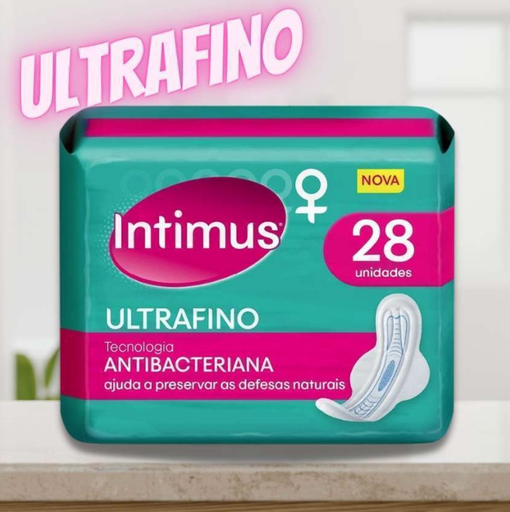 Absorvente Externo Intimus Antibac Comabas – 28 Unidades, Tifany