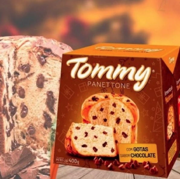 Bauducco Panettone Tommy Gotas de Chocolate 400g