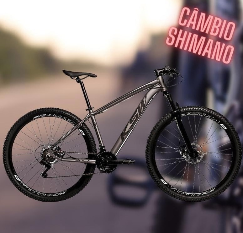 Bicicleta Alumínio Aro 29 Ksw Shimano TZ 24 Vel Ltx KRW20