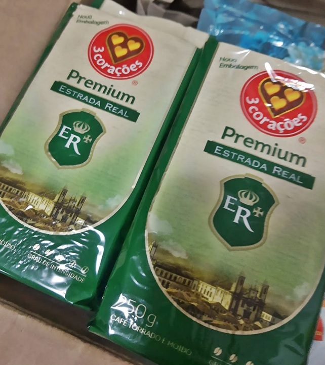 Café, Torrado e Moído, Estrada Real Premium, à Vácuo, 250g, 3 Corações