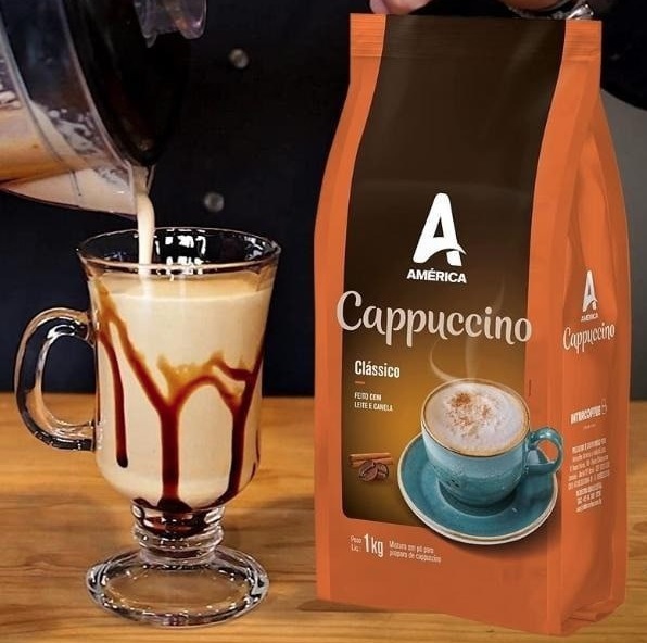 Cappuccino Pó América Clássico – Pac. 1,0 Kg