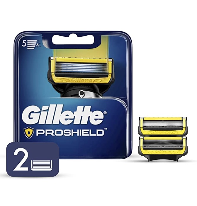 Carga para Aparelho de Barbear Gillette Fusion Proshield 2 unidades