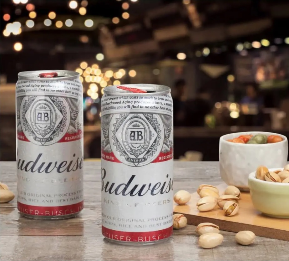 Cerveja Budweiser, American Lager, 269ml, Lata