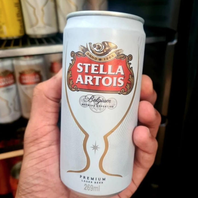 Cerveja Stella Artois, Lata, Stella Artois, 269ml