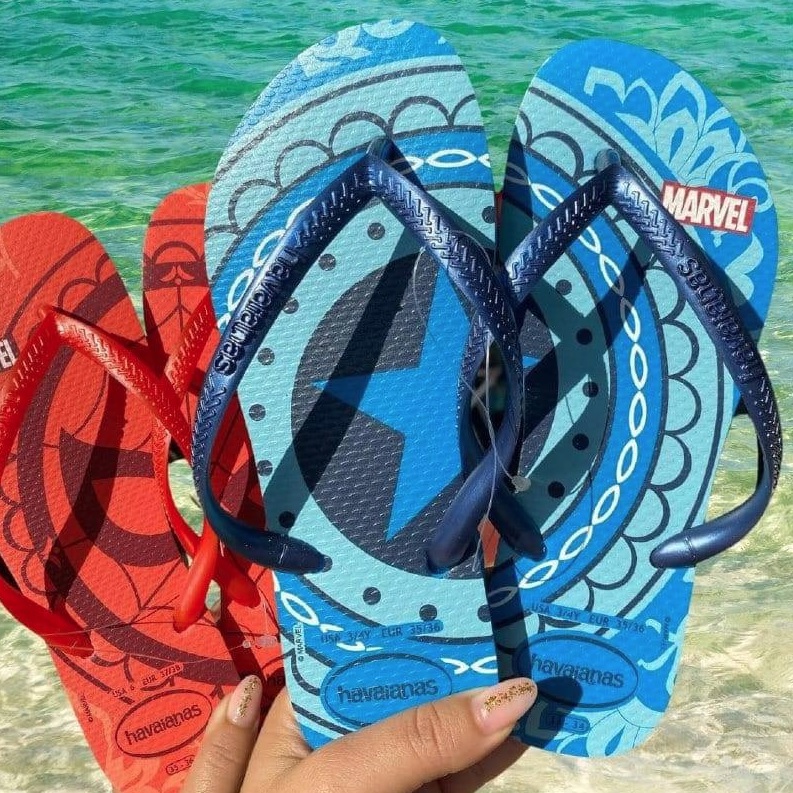 Chinelo SANDALIAS HAVAIANAS SLIM MARVEL, Havaianas, feminino