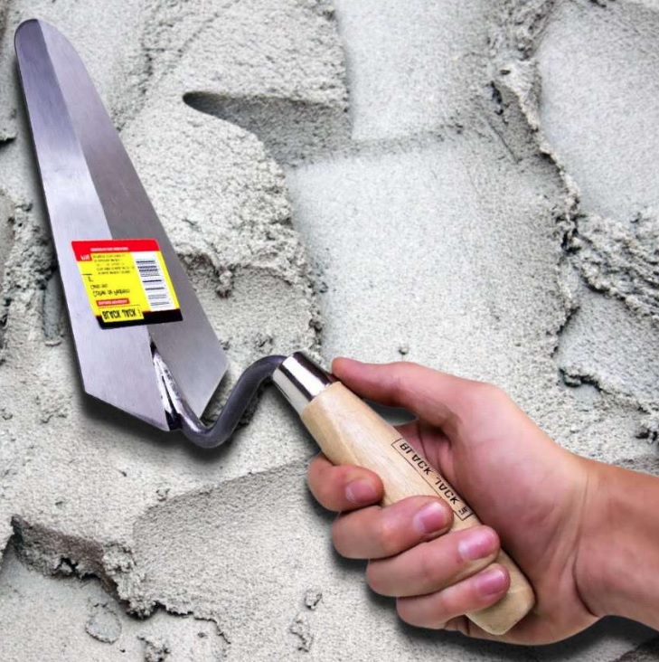 Colher de Pedreiro Canto Reto 8″ Black Jack F116