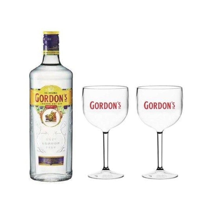 Combo Gordon’s 750 ML + 2 Taças Gordon’s