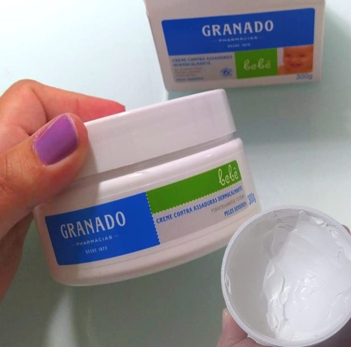 Creme Assaduras Dermocalmante Bebe Pele Sensíveis, Granado, 300g