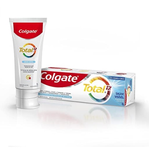Creme Dental Colgate Total 12 Saúde Visível 70g