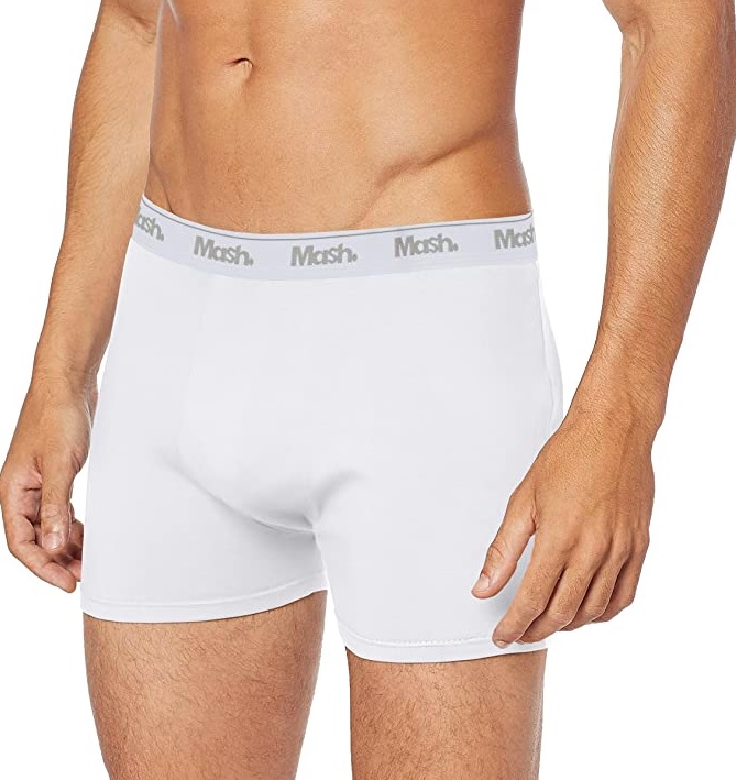 Cueca Boxer Algodão, Mash, Masculino