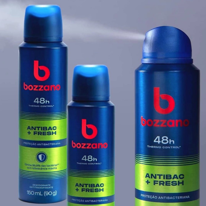 Desodorante Aerossol Fresh, Bozzano, Branco