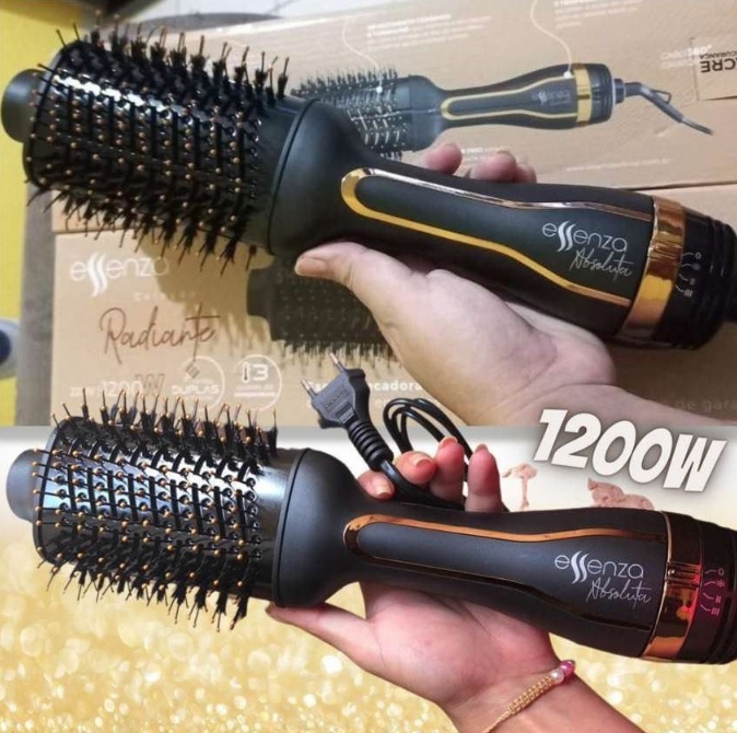 Escova Secadora Multilaser Essenza EB087 1200W – 2 Velocidades Cerâmica