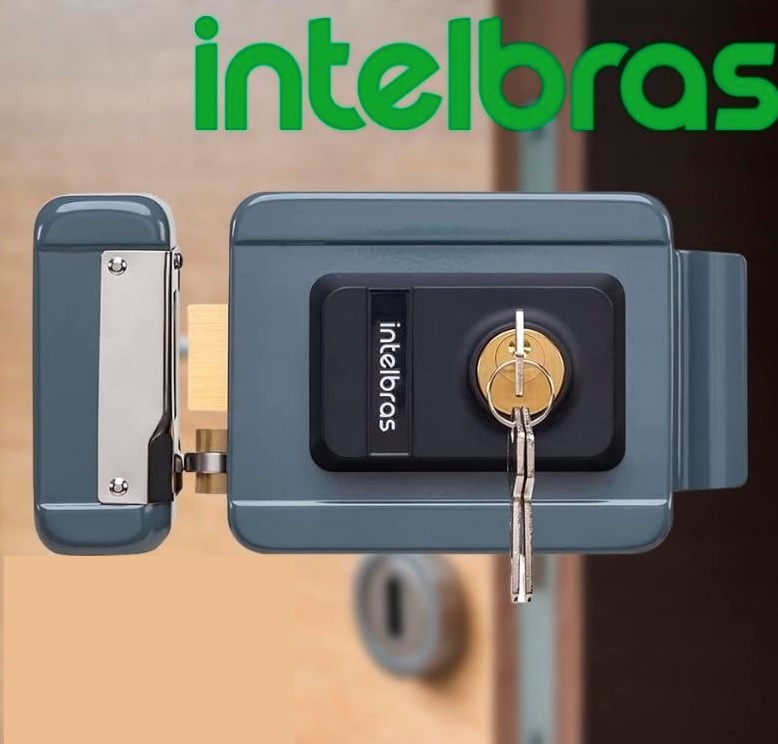 Intelbras Fechadura Elétrica Cilindro Fixo Fx2000 Cinza