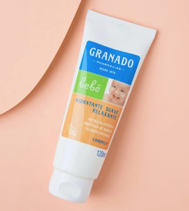 Hidratante Bebe, Granado, Camomila, 120 ml