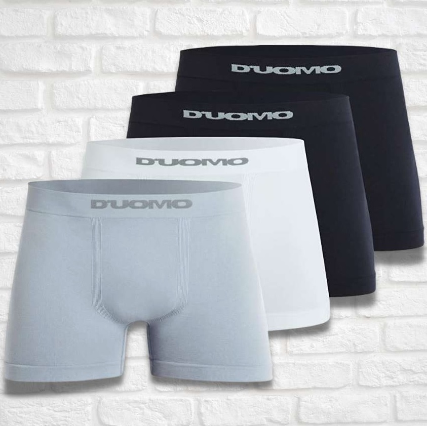 Kit de 4 Cuecas Básicas, Duomo, Masculino