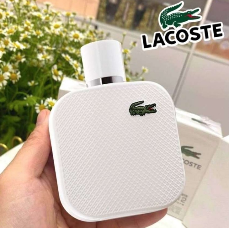Lacoste L12.12 Blanc Masculino Eau De Toilette 100Ml