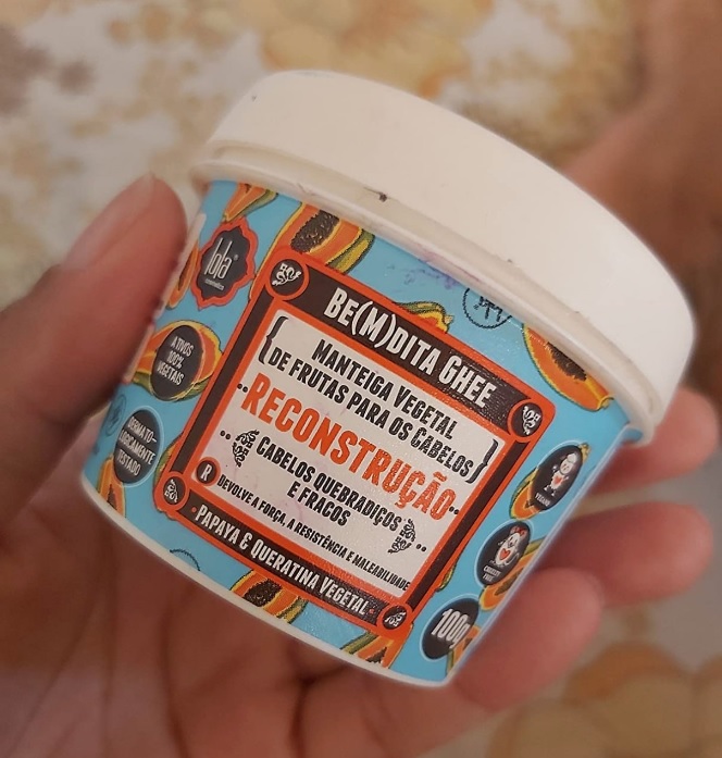 Lola Cosmetics Be(m) dita Ghee Reconstrução – Máscara 100g
