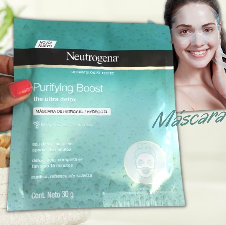 Máscara Facial NEUTROGENA Purifying Boost, 30mL