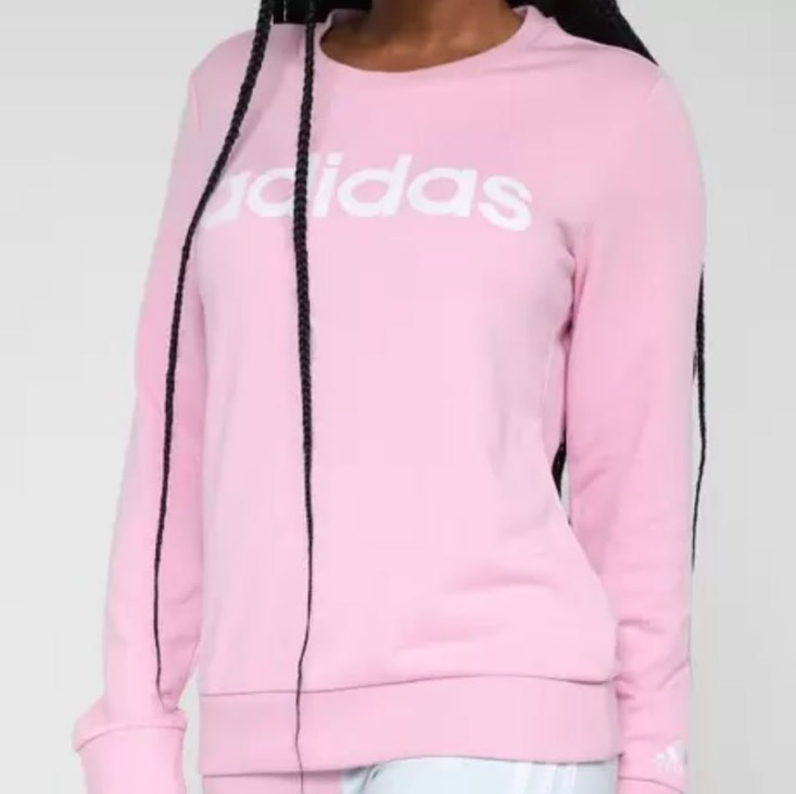 Moletom Adidas Logo Linear Feminino
