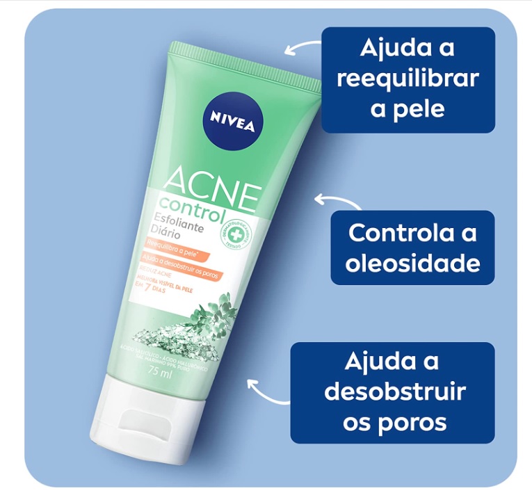 NIVEA Esfoliante Facial Acne Control 75ml