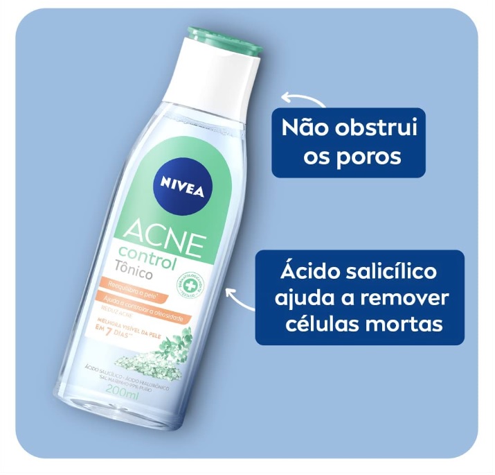 Nivea NFC Acne Control, Tônico 200ML