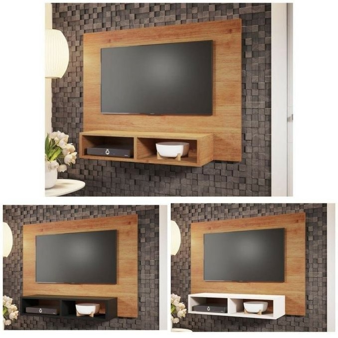 Painel para TV até 42” Viero Móveis Sala de Estar – Lara