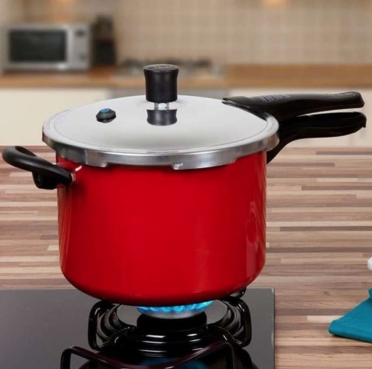 Panela de Pressão Nigro Vermelho 4,5L – Nigro Press 097019